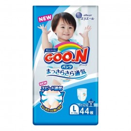 [다이오제지]GOON 팬티귀저기 L사이즈9~14kg 남자아이용 (44장)