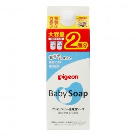 [피죤]전신 거품 비누 포장 바꿔 용 2회분 (800ml)