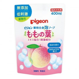 [피죤]전신 거품 비누 복숭아 잎 리필 (400ml)