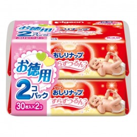 [피죤]엉덩이 스냅 유액 외출용 (30장 x 2개)