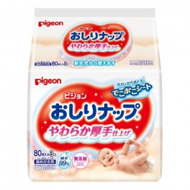 [피죤]엉덩이 스냅 부드러운 두꺼운 마무리 포장 바꿔 용 (80매 X 3팩)