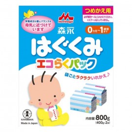 [모리나가]모리나가 유업 에어락팩 교체용 분유 (400g x 2봉)