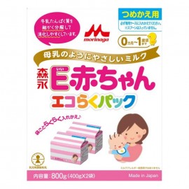 [모리나가]모리나가 유업 에코락팩 리필용 (400g x 2봉)