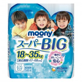 [유니참]무니 만 슈퍼 빅 소년 바지 (14장)