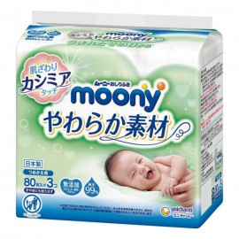 [유니참]무니 엉덩이 닦아 부드러운 소재 (80매 x 3)