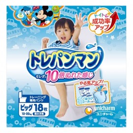 [유니참]트레이닝 빵맨 남자 아이용 (18장)