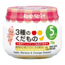 [큐피]큐피 베이비 푸드 후르츠 믹스 (70g)