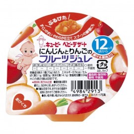 [큐피]당근과 사과 과일 젤리 (70g)