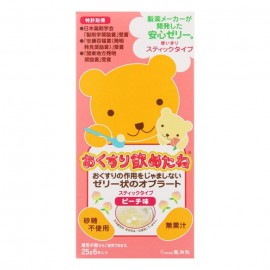 [용각산]유아용 스틱타입 복약젤리복숭아 (25g x 6개)