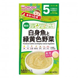 [와코도]손수 만든 응원 흰살 생선과 녹황색 채소 (2.3g x 8)