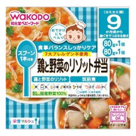 [와코도]영양 마르쉐 닭과 야채 리조또 도시락 (80g x 2)