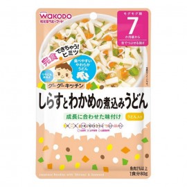[와코도]구구키친 이유식 멸치와 미역 조림 우동월부터 (80g)
