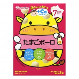 [와코도]아기 간식 + CA 칼슘 달걀 볼로 (15g x 3봉)
