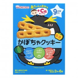 [와코도]아기 간식 + CA 칼슘 호박 쿠키 (2개 x 6봉)