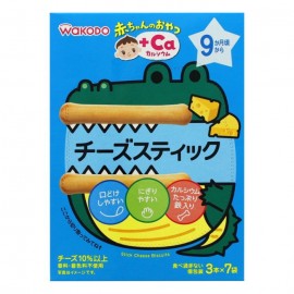 [와코도]아기 간식 + CA 칼슘 치즈 스틱 (3개 x 7봉)