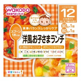[와코도]영양 마르쉐 서양식 어린이 런치 (90g + 80g)