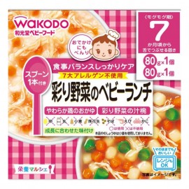 [와코도]영양 마르쉐 여러가지 야채 베이비 점심 (80g x 2)